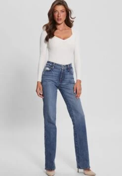 Guess Sweetheart-Ausschnitt - Trui - Weiß 6 Guess Sweetheart-Ausschnitt - Trui - Weiß -Mode Kledingwinkel 75dadc5a6fb24abf95b10835975b1de4