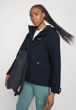 DIDRIKSONS Sofia- Outdoorjas - Dark Night Blue -Mode Kledingwinkel 76efe1ac56d64ed2b90fa91b5afaad73