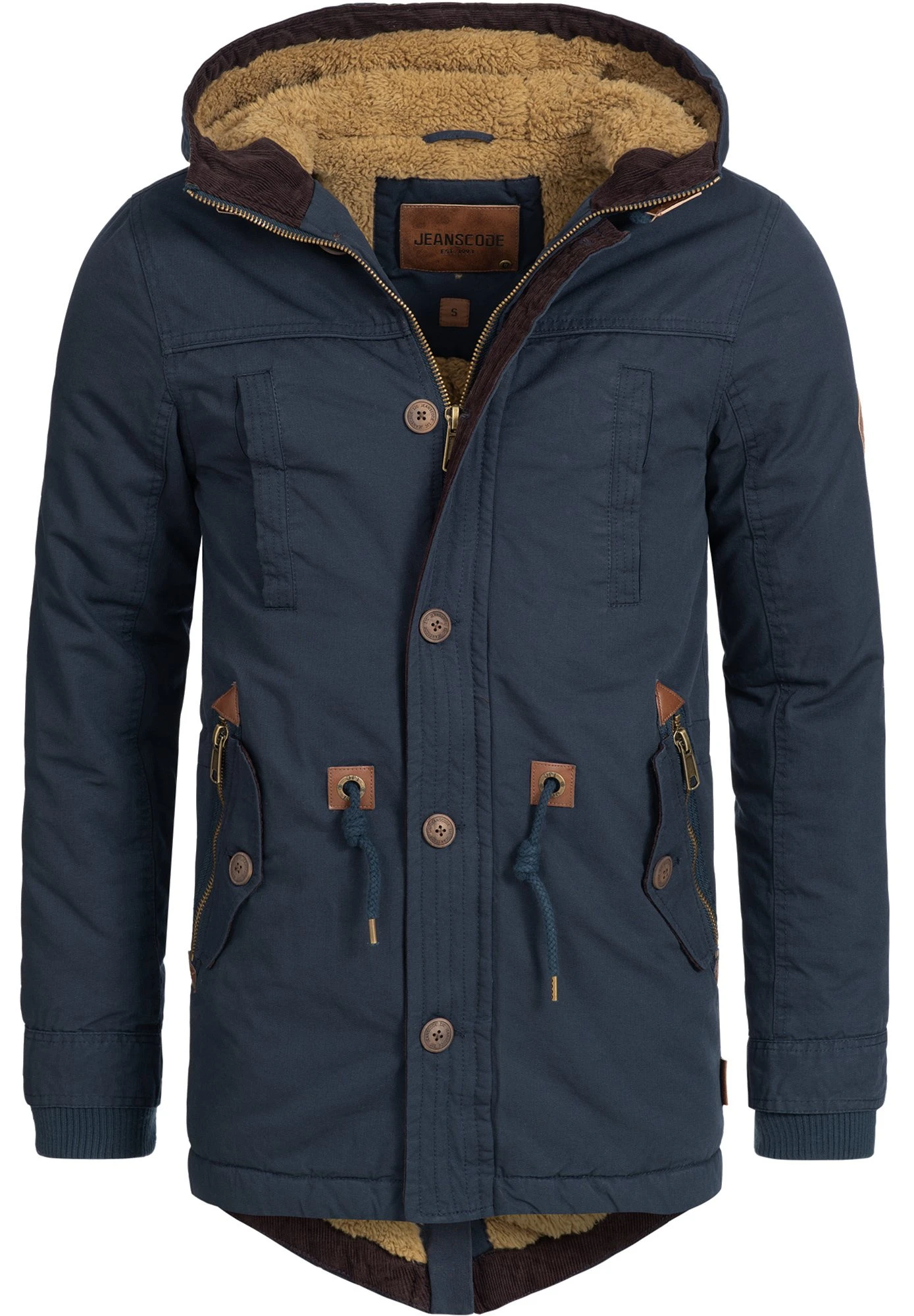 Indicode Jeans Winterjas - Navy 8 Indicode Jeans Winterjas - Navy - Afbeelding 6