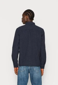 JACK&JONES Premium Jprmark Overshirt - Overhemd - Navy Blazer -Mode Kledingwinkel 78213f9d53cc4748bf136315b56738bc