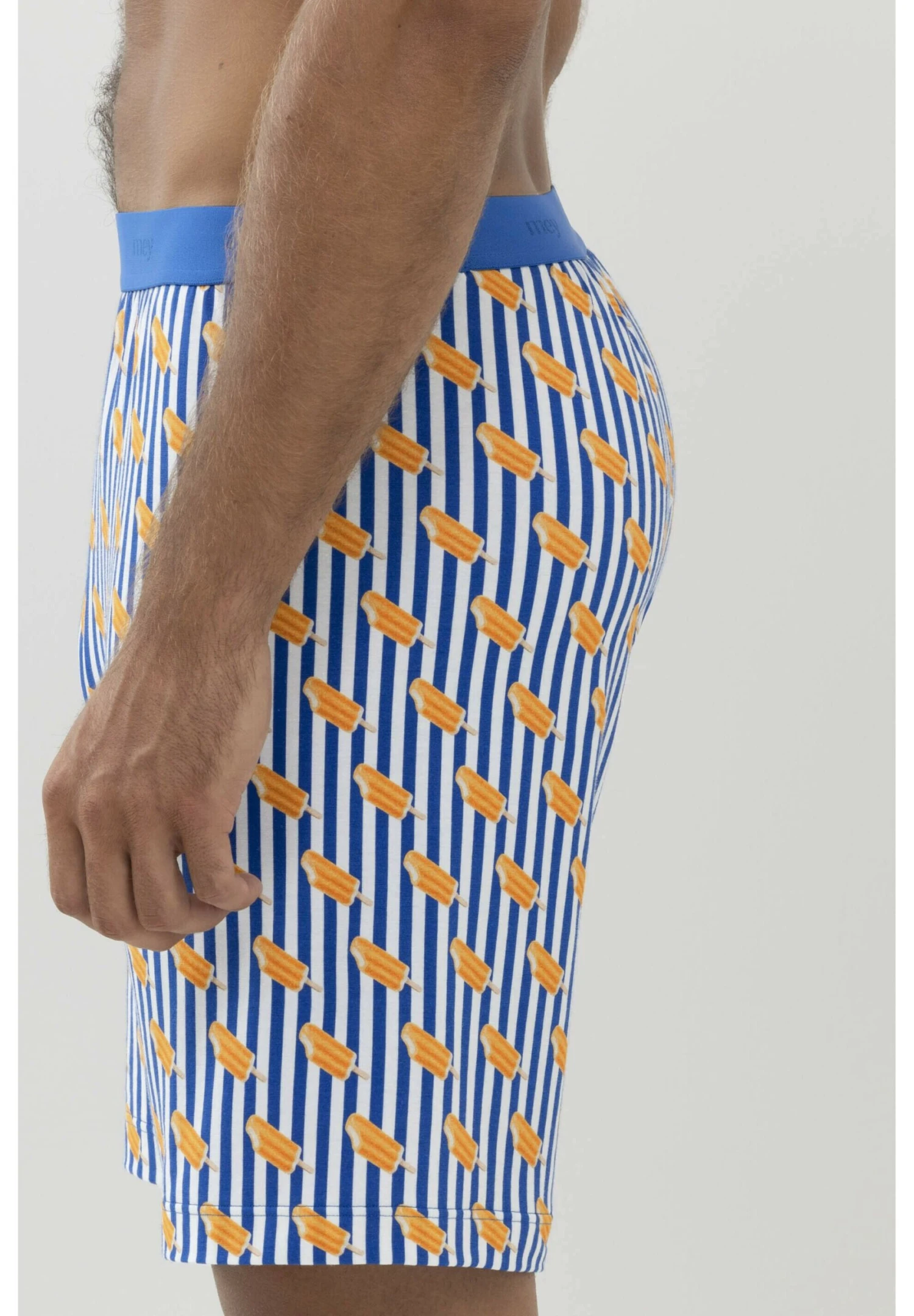 MEY Pyjamabroek - Shiny Blue 7 MEY Pyjamabroek - Shiny Blue - Afbeelding 5