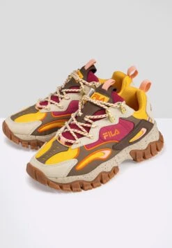 Fila Ray Tracer Tr2 - Sneakers Laag - Golden Cream Carmine -Mode Kledingwinkel 78ab6a90bb12484b85272504c91bc8b7