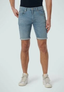 No-Excess Stretch Responsible Choice - Jeansshort - Bleach Denim