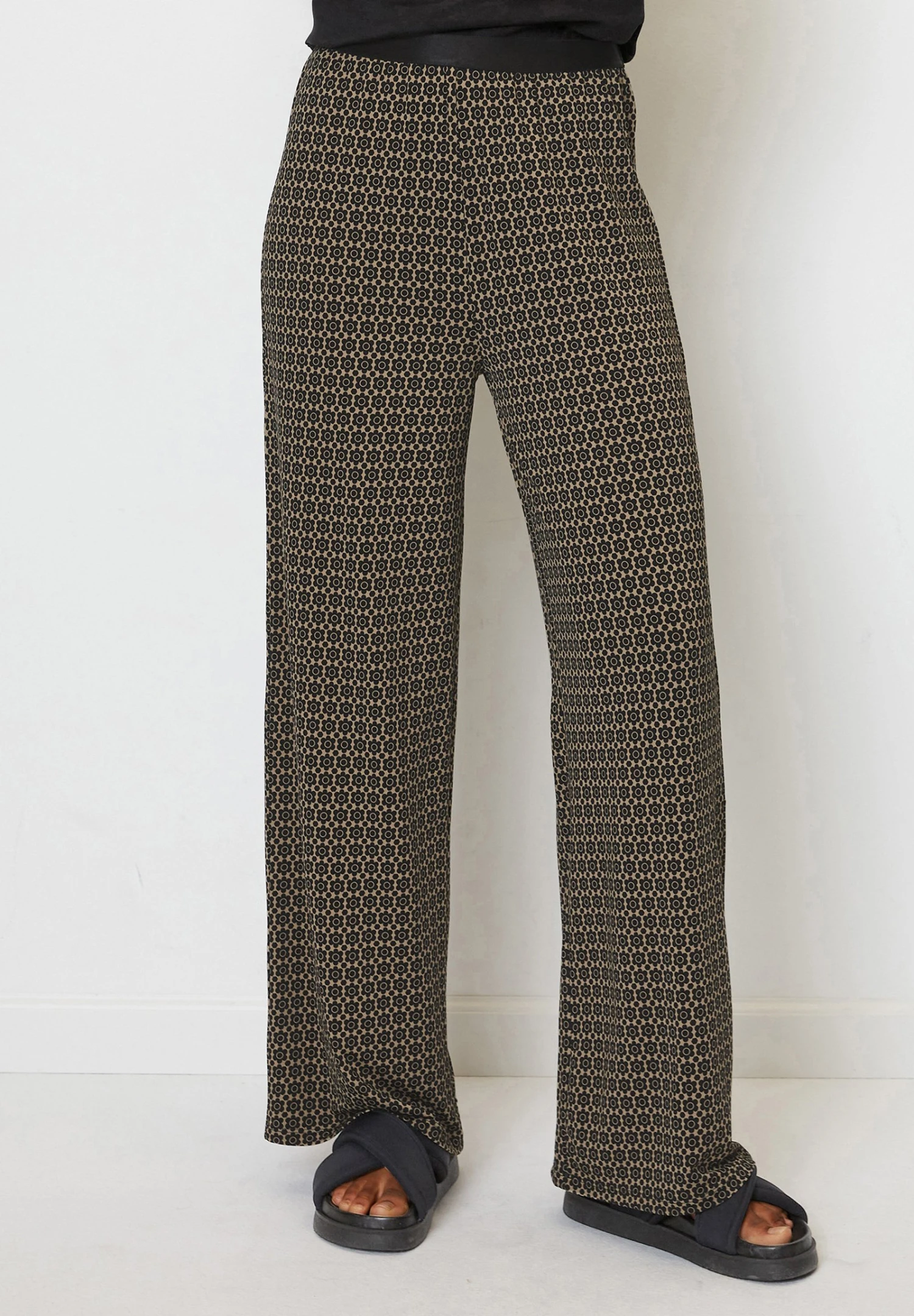 Marc O'Polo Mit Alloverprint Aus Stretchiger- Broek - MultiNordic Sand 3 Marc O'Polo Mit Alloverprint Aus Stretchiger- Broek - MultiNordic Sand