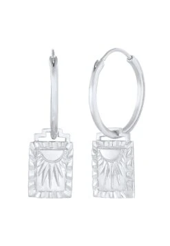 Elli Hoops - Oorbellen - Silber -Mode Kledingwinkel 79f82bfd485f4738a7582a8d2bab0ddf