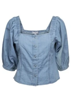 DESIRES Blouse - Light Blue Wash -Mode Kledingwinkel 7a368f867b0a49629769743c74b9d7c1