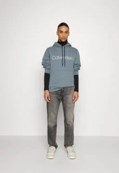 Calvin Klein Logo Hoodie - Hoodie - Grey Tar 13 Calvin Klein Logo Hoodie - Hoodie - Grey Tar -Mode Kledingwinkel 7a576ee4f2dd49f7b0cb76517397ea75