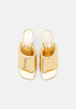 Sandro Muiltjes Met Hak - Doré 13 Sandro Muiltjes Met Hak - Doré -Mode Kledingwinkel 7a66bb932e87450b93ae2157de040bc8