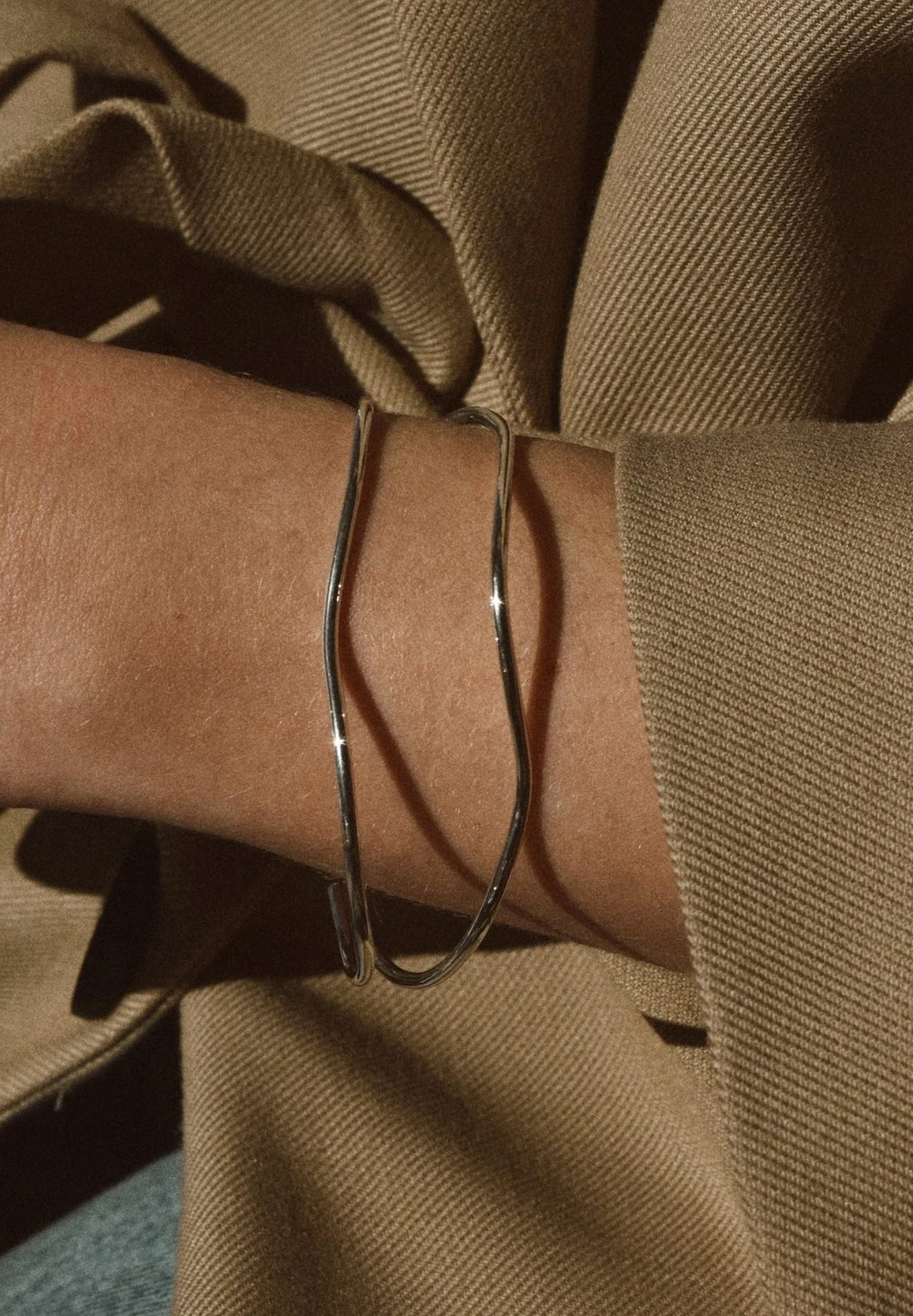 Wave- Armband - Silver 3 Wave- Armband - Silver