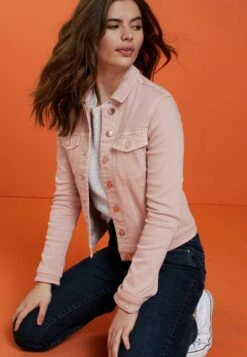 Next Spijkerjas - Blush Pink -Mode Kledingwinkel 7af994f9bdda40d3a90706bb2b3538ce