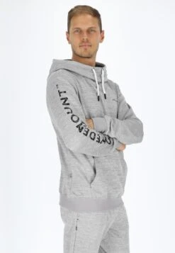 Training Logo - Hoodie - Lt Grey Melange Charcoal Melange -Mode Kledingwinkel 7b2b1daed5a64130adfcc36796a4ee13