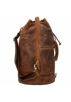 Vintage- Rugzak - Braun -Mode Kledingwinkel 7b50de20054541ef9fa42ededeb39dae