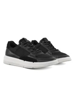 ECCO Sportieve Veterschoenen - Black/Black/Black -Mode Kledingwinkel 7bcf51bab1c440b0aa82a1d5570d3d3d
