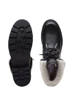 Clarks Orianna Turn - D - Snowboots- Black -Mode Kledingwinkel 7c27f40590ee493f903d3dca197d5fe3