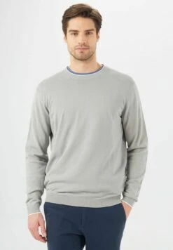 British - Sweater - Grigio Medio