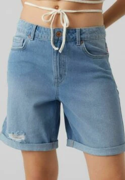 Vero Moda Jeansshort - Light Blue Denim -Mode Kledingwinkel 7d0df79b33e64ab6a35b2f0302b92a75