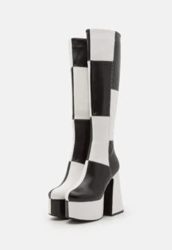 Lamoda Runway - Laarzen Met Hoge Hak - Black/White 10 Lamoda Runway - Laarzen Met Hoge Hak - Black/White -Mode Kledingwinkel 7d43d4dac38c494682580f9a78596f3b