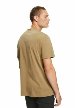 Edc By Esprit Rundhals Aus - T-Shirt Basic - Khaki Green 17 Edc By Esprit Rundhals Aus - T-Shirt Basic - Khaki Green -Mode Kledingwinkel 7e0b4229a354487c87e18c2284900fc3