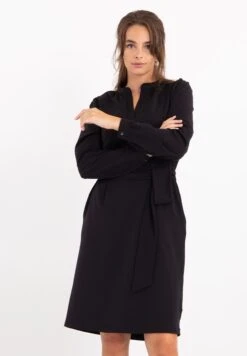 La Travel Chérie - Jerseyjurk - Zwart -Mode Kledingwinkel 8131873e029e46deba5843d22fa1b40b