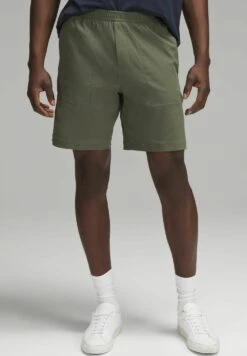 Lululemon Bowline 20 Cm - Korte Broeken - Medium Olive