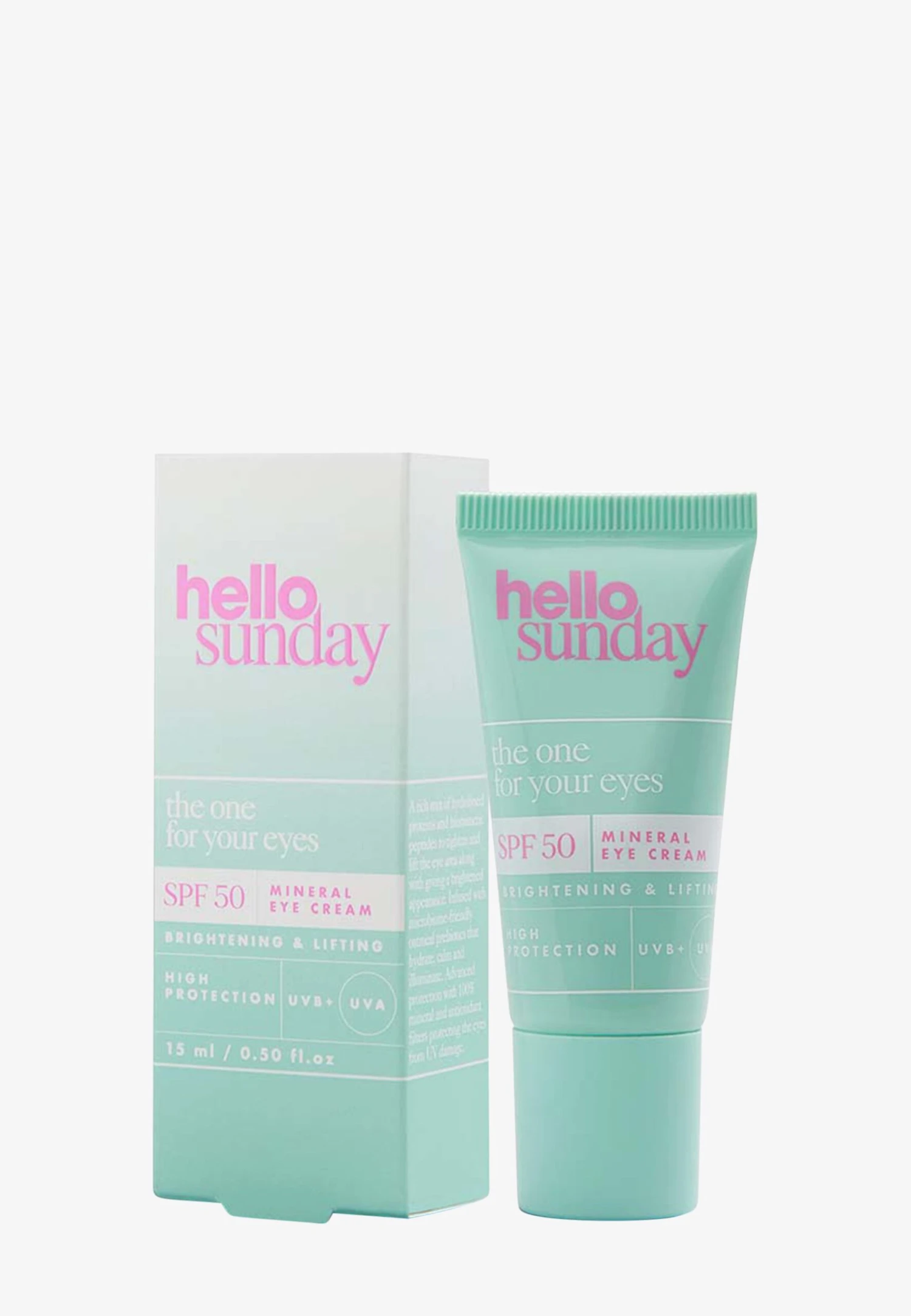 Hello Sunday The One For Your Eyes Mineral Eye Cream Spf50 - Oogverzorging - - 6 Hello Sunday The One For Your Eyes Mineral Eye Cream Spf50 - Oogverzorging - - - Afbeelding 4