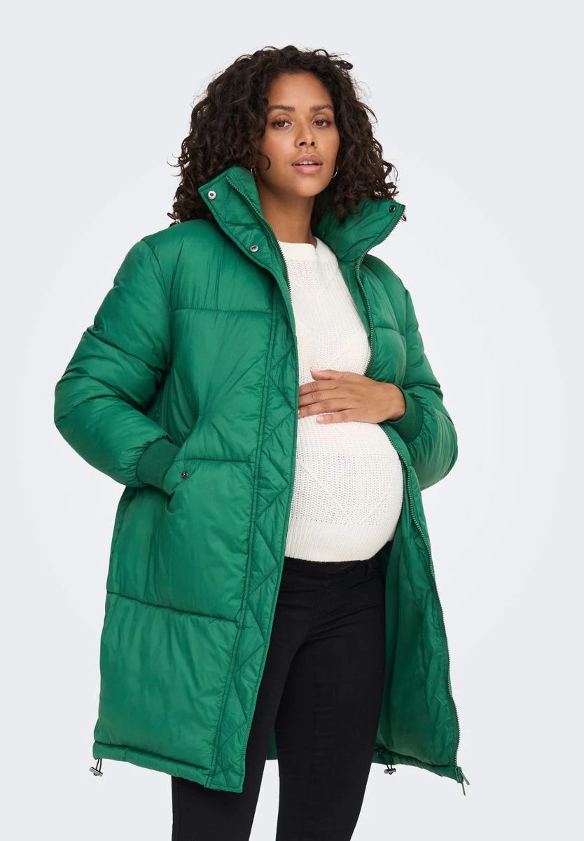 ONLY MATERNITY Olmpetra Puffer Cc Otw - Winterjas - Hunter Green 3 ONLY MATERNITY Olmpetra Puffer Cc Otw - Winterjas - Hunter Green