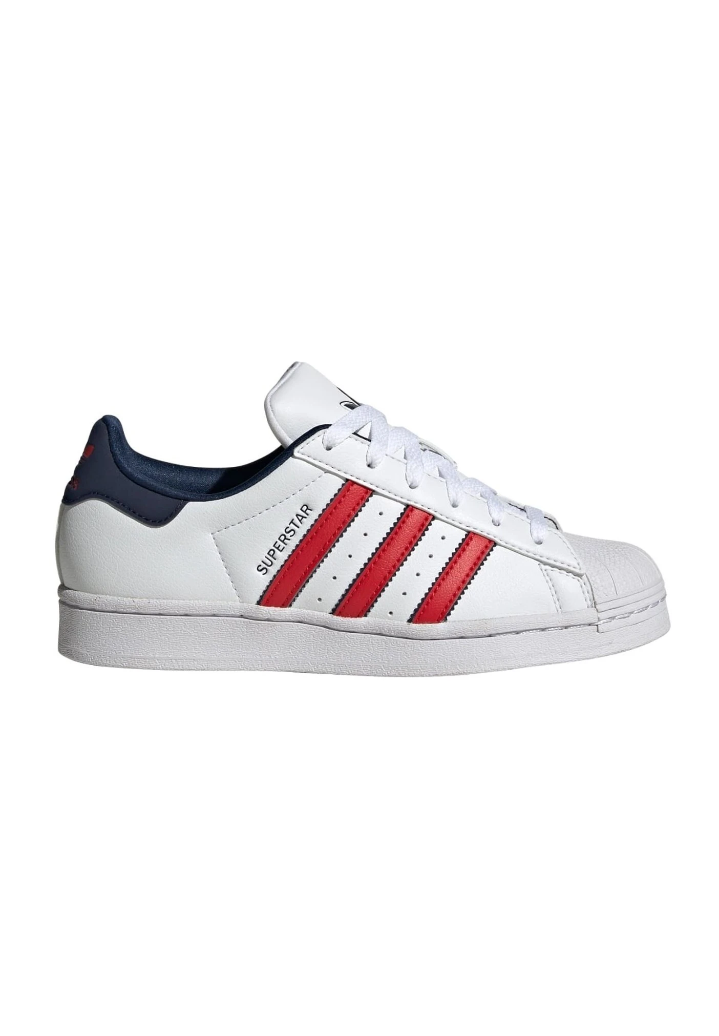 Adidas Originals Superstar- Sneakers Laag - Cloud White Better Scarlet Night Indigo 11 Adidas Originals Superstar- Sneakers Laag - Cloud White Better Scarlet Night Indigo - Afbeelding 9