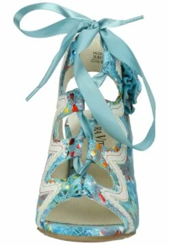 Laura Vita Sandalen Met Hoge Hak - Turquoise -Mode Kledingwinkel 856426c6bc4948d9b896c15d9e658b44