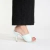 Block Heel Cundrie - Muiltjes Met Hak - Light Blue -Mode Kledingwinkel 8618bd96e7c443608dd45e898836a9d4