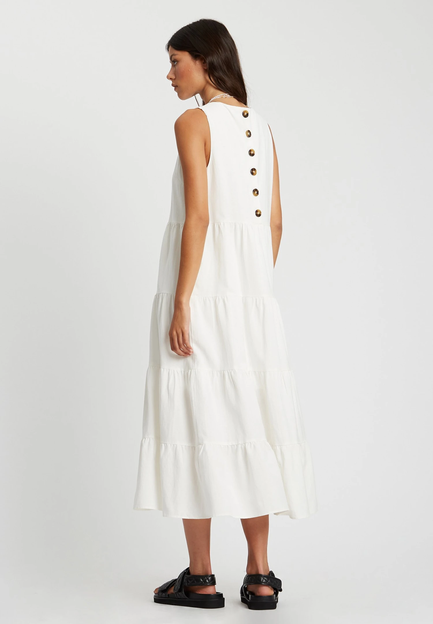 Byron - Jurk - White 5 Byron - Jurk - White - Afbeelding 3