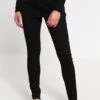 Mamalicious Mljuliane - Slim Fit Jeans - Black -Mode Kledingwinkel 863f30b07f4b410fa171a46735af40bb