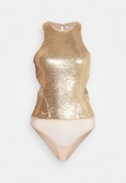 Patrizia Pepe Camicia - Top - Shiny Gold-Colored -Mode Kledingwinkel 86b58f38ec3b4106b1f26b973c8e3a30