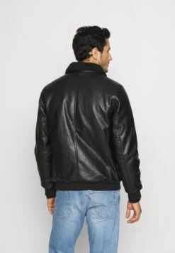 Lindbergh Jacket - Imitatieleren Jas - Black -Mode Kledingwinkel 86f80028a5434f9fb711539e4f8e58c5