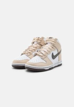 Nike Sportswear Nike Dunk - Sneakers Hoog - Beige/White -Mode Kledingwinkel 876334b2bd764b849fc0e55203520403