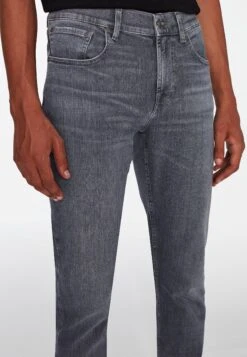 7 For All Mankind Slimmy - Slim Fit Jeans - Grey -Mode Kledingwinkel 87b5e2e33cf344059342fc2d6a4b9bad
