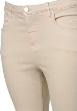 Zizzi Hochtaillierte Amy - Jeans Skinny Fit - Oatmeal -Mode Kledingwinkel 8815234e2faf444e9ba75012e0d85d97