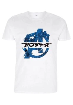 Marvel Avengers Classic Avengers Anime Unisex - T-Shirt Print - White -Mode Kledingwinkel 8833390099374fa5b225c6dcfe8a1125