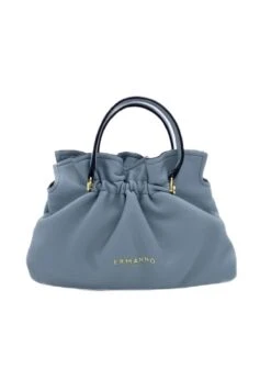 ERMANNO SCERVINO Octavia L Shopper A Mano 12401490- Handtas - Celeste -Mode Kledingwinkel 88b5be6de8464c93beee69e38166f01b