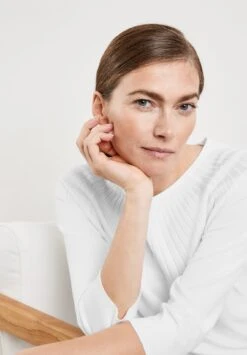 Gerry Weber Rundhals 3/4-Arm - Trui - Off White 12 Gerry Weber Rundhals 3/4-Arm - Trui - Off White -Mode Kledingwinkel 89968315d11d416098809ca50eed8364