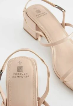 Next Forever Comfort Slingback Hardware Regular Wide Fit - Sandalen - Nude Pink -Mode Kledingwinkel 89e350d28246478484c122b667bffe3e
