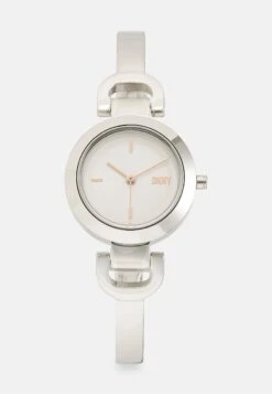 DKNY City Link Hand Set - Horloge - Silver-Coloured/Rose-Gold