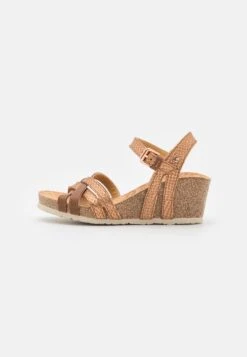 Panama Jack Vera Malibu- Sandalen Met Sleehak - Bronce -Mode Kledingwinkel 8a838c0092dd4d9b93cdc0a2d5e1a1cb