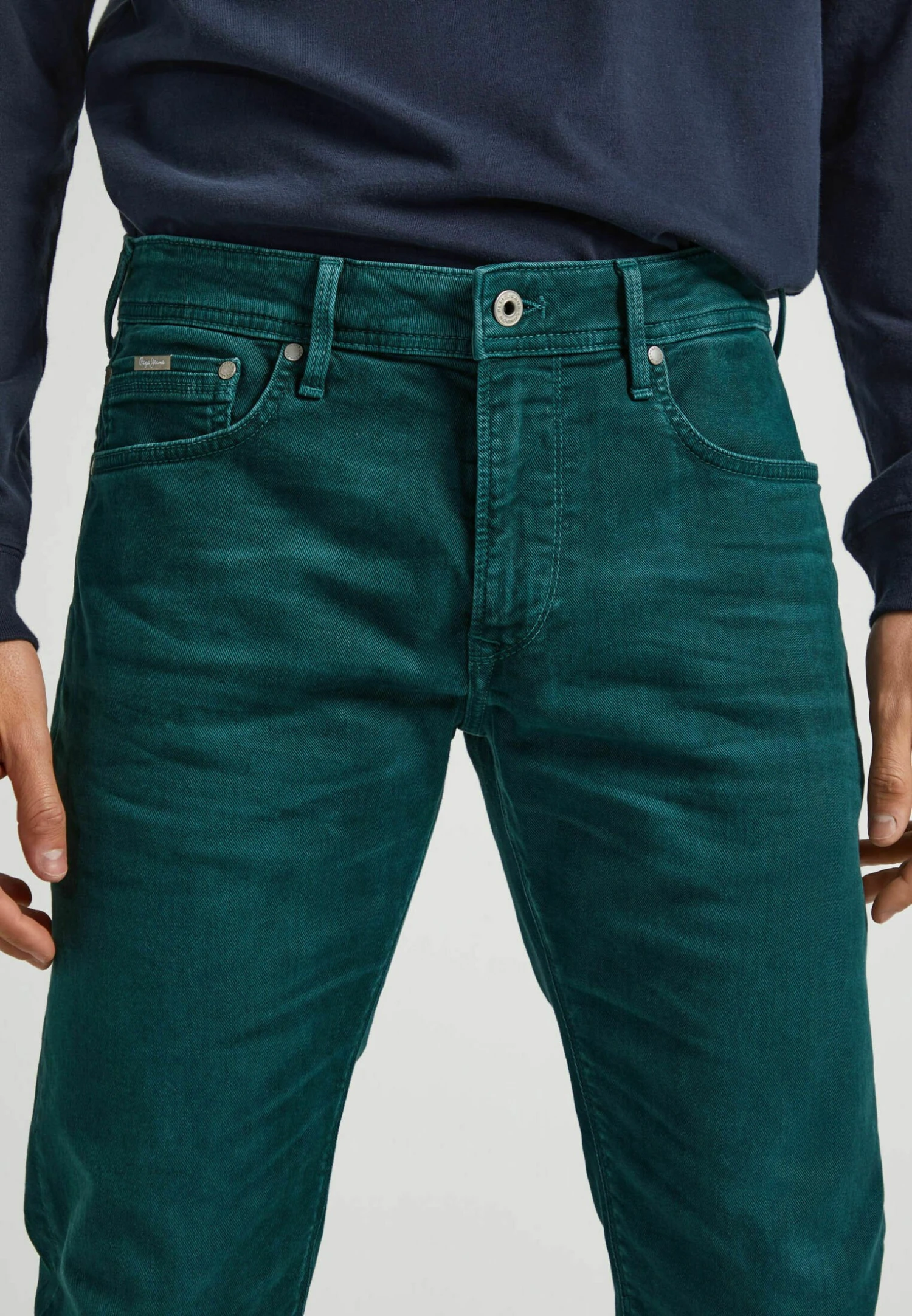 Pepe Jeans Stanley - Straight Leg Jeans - Green 5 Pepe Jeans Stanley - Straight Leg Jeans - Green - Afbeelding 3
