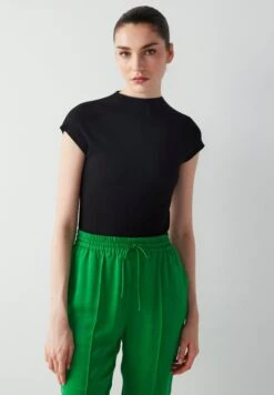 Ipekyol Drapey Comfortable Cut With Elastic Waistband - Broek - Green -Mode Kledingwinkel 8c9be247bb814c919b4e4e8a60bbd4e9