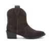 Kazar Viola - Cowboy-/Bikerlaarsjes - Dark Brown -Mode Kledingwinkel 8f2f34586b064fe58f2da60f1d974088