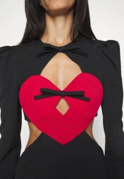 Cocktailjurk - Fantasy Print Black -Mode Kledingwinkel 8f82e4ba817848ef87b73d32f2c01489