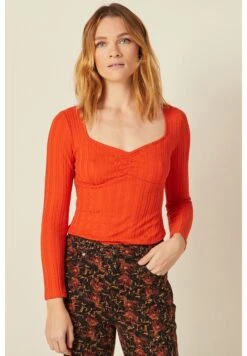 Mit Langen Ärmeln - Longsleeve - Orange