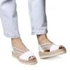 Toni Pons Estel-Sw - Sandalen Met Plateauzool - Blanc -Mode Kledingwinkel 8fc1aebf9d264cebbf7d563efd3243ca