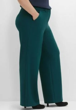Sheego Hose - Broek - Tiefgrün -Mode Kledingwinkel 8fce66f3d1e24802b6702d50ca0d2811