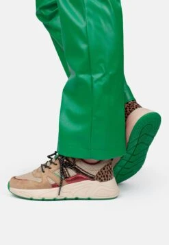 Carocel Met Teddy - Sneakers Laag - Brown With Combination